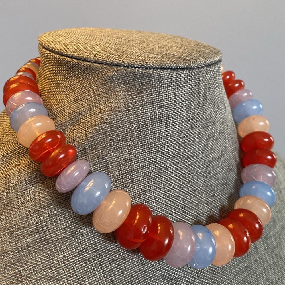 🌼 Vintage Liz Claiborne beaded necklace - Picture 2 of 3